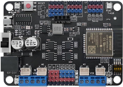 Maker-Esp32 Dev Board, Integrated 3.5A Motor Driver (4 DC/2 Stepper/4 Servo), 2.