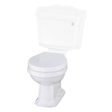 Nuie Legend Traditional Toilet Pan ONLY (no cistern) White Ceramic Bathroom Loo