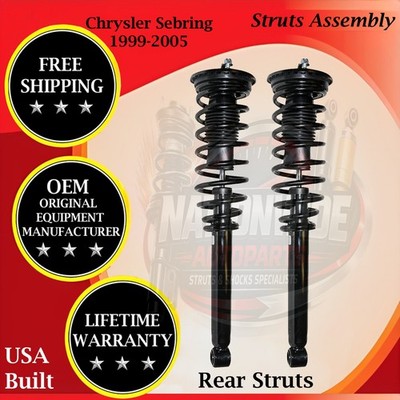 Gabriel OEM Rear Struts Assembly 1999-2005 Chrysler Sebring Lifetime Warranty