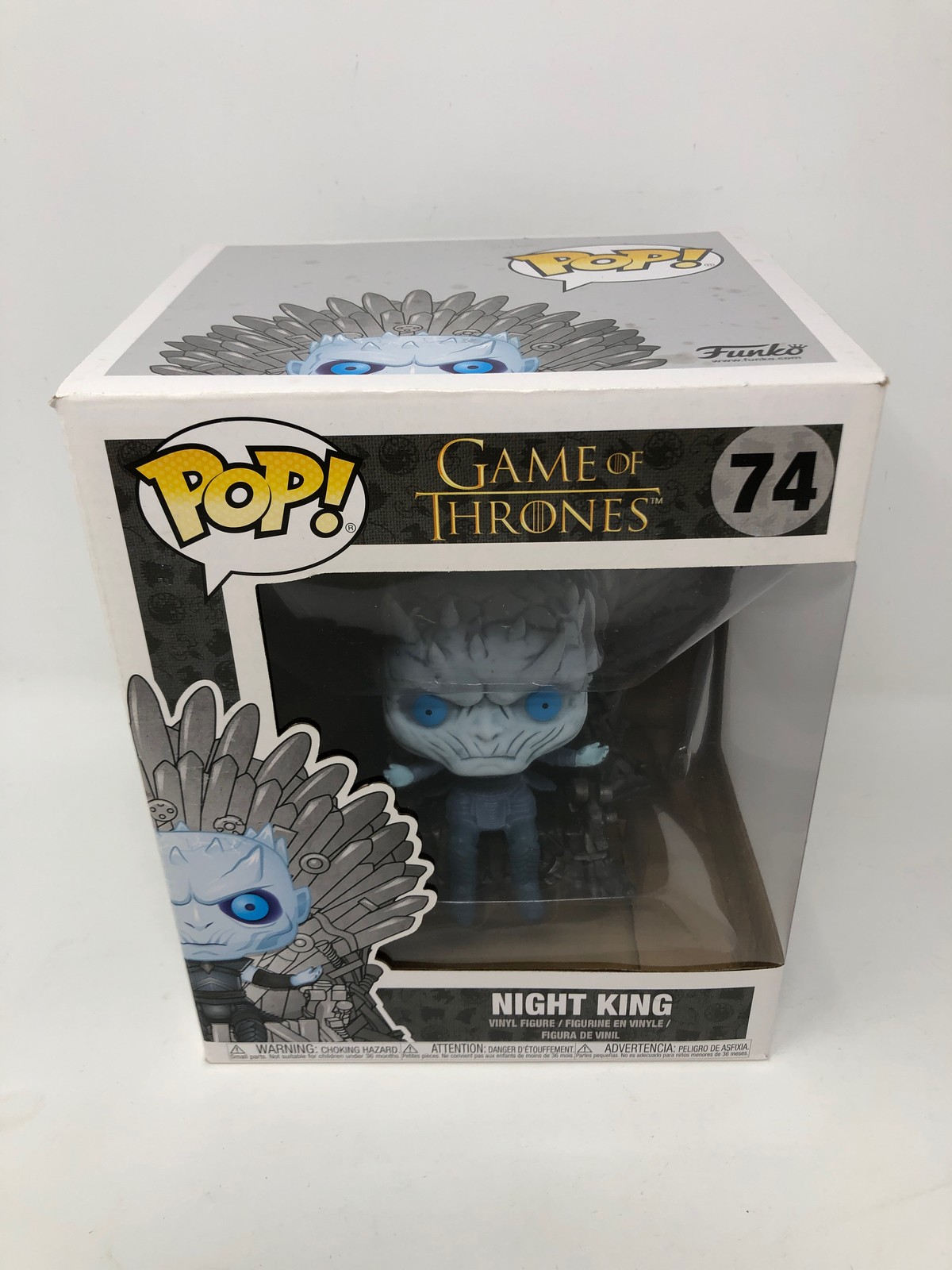 En Oferta Funko Pop! Televisión Juego De Tronos Noche Rey Trono De Hierro #74 Caja Dañada