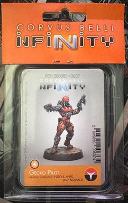 Infinity WDS Nomads Gecko Pilot - Corvus Belli - New in Blister