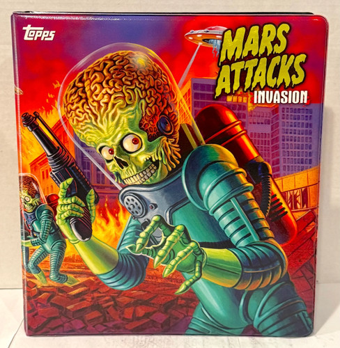 2013 Mars Attacks Invasion Empty Trading Card Album Binder Topps