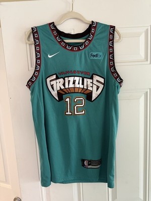 Vancouver Grizzlies MORANT 12 ウニフォーム XL Nike Swingman Ja Morant Vancouver Grizzlies #12 Throwback City