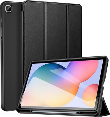Case for Galaxy Tab S6 Lite 10.4 inch, Pen Holder, Auto Wake/Sleep, Trifold Stan