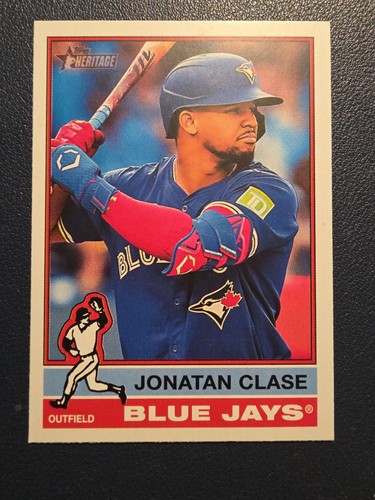 2025 Topps Heritage #327 Jonatan Clase | Baseball Card
