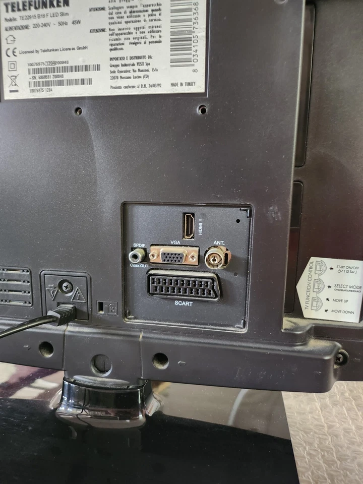 TELEFUNKEN MODELLO - TE22915 B19 LED SLIM - Immagine 4 di 4