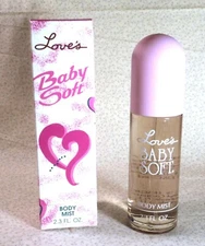 Love's Baby Soft Body Mist - 2.3 oz. - Boxed