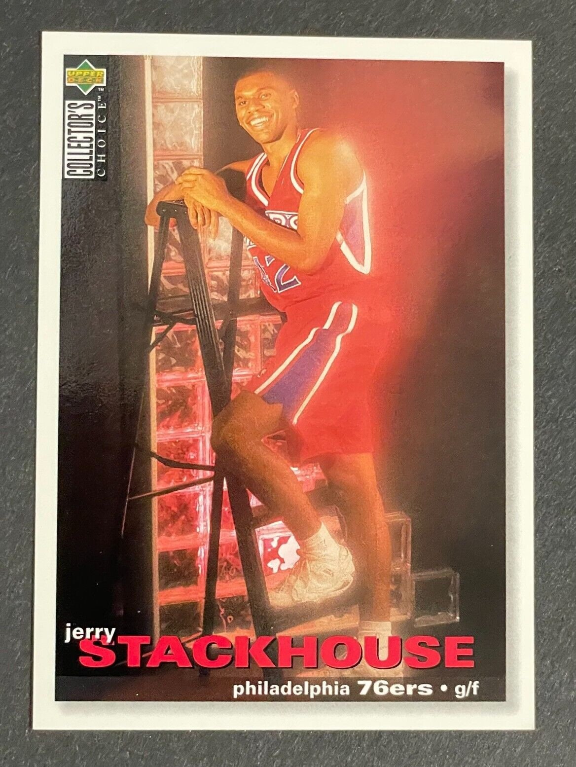 1995-96 Upper Deck Collector's Choice Jerry Stackhouse Rookie #220
