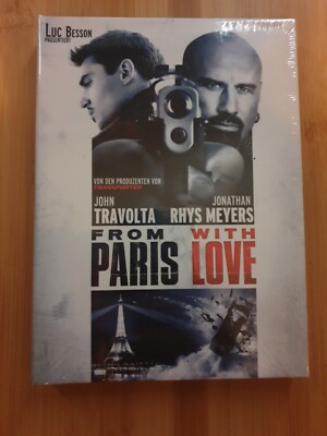 From Paris with Love,Mediabook,Blu-ray,2-Disc Limited Edition,uncut,neu+ovp
