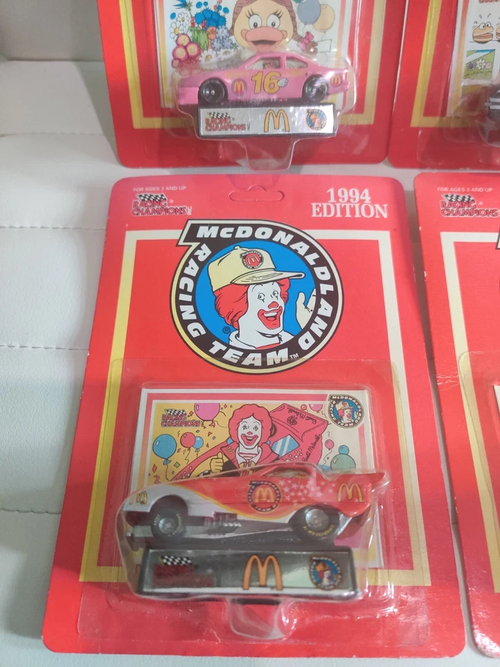 1994 Racing Champions McDonald's McDonaldLand Racing Team 1/64 Scale SET (4) - Image 4 of 4
