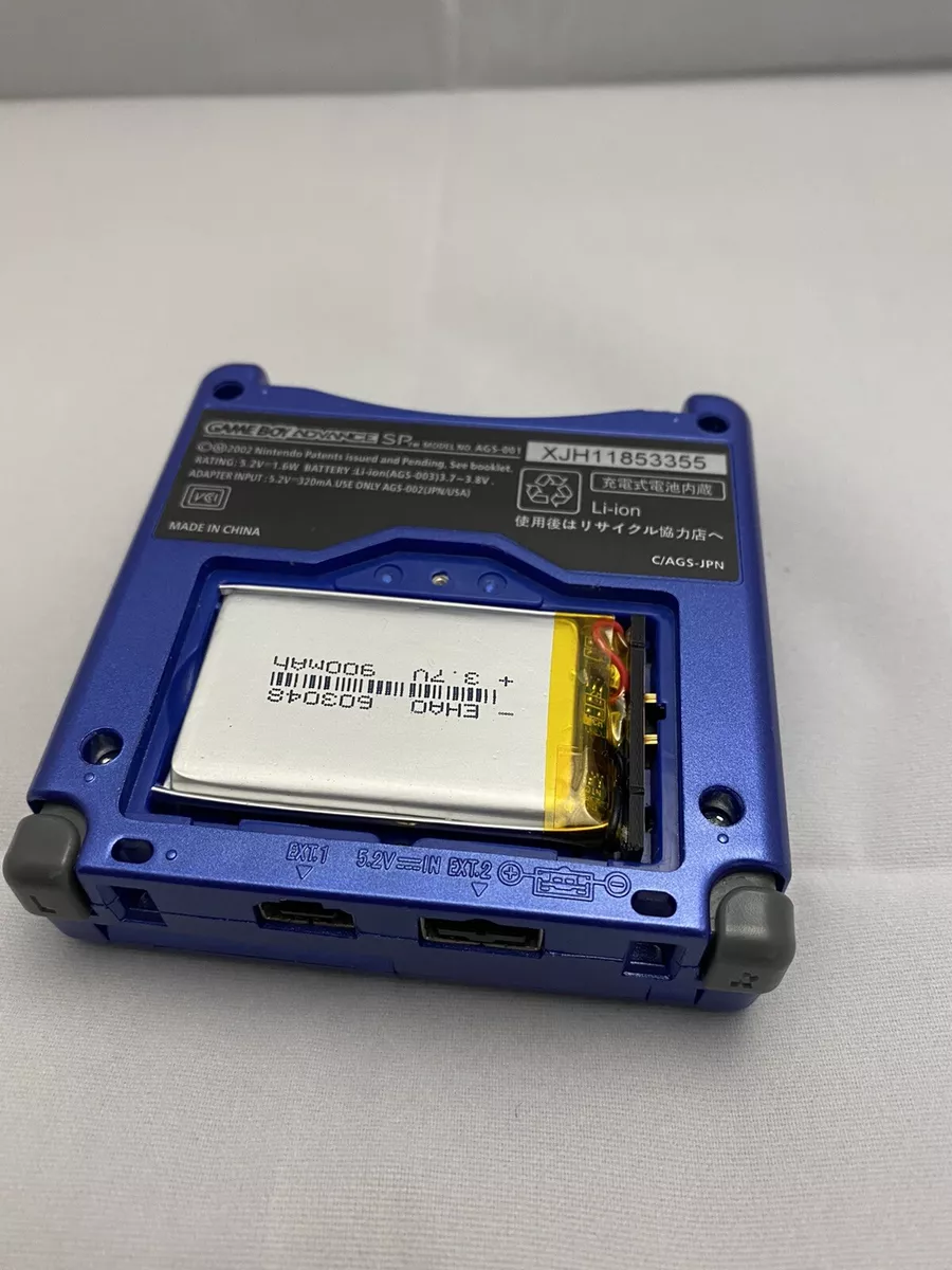 Gameboy advance on sale sp battery