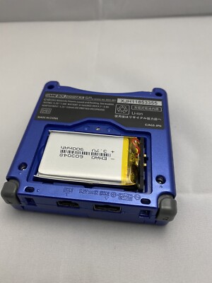 Gameboy Advance Sp Lipo Extended Battery Mod Replacement 900mah Gba Ds Ique Ebay Gameboy Advance Sp Lipo Extended Battery Mod Replacement 900mah Gba Ds Ique Ebay