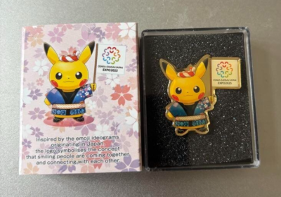 Pokemon Pin Badge Pikachu Osaka Expo 2025 Limited Rare Japan New