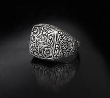 Gothic Handmade  Men silver ring Pure 925 Sterling SILVER Ring unique design
