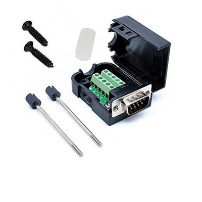 Connector DB9 RS232 D-SUB Male Adapter to Screw Connector 9 Pin Port to 