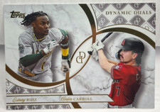 Esteury Ruiz / Corbin Carroll 2024 Topps Dynamic Duals #47 - A's / DIAMONDBACKS