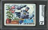 1966 Topps Batman Blue Bat #33B Gassed By A Ceranium SGC 7