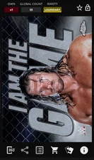 Topps WWE Slam 2025 Triple H I Am The Game Chrome Persona Legendary DIGITAL