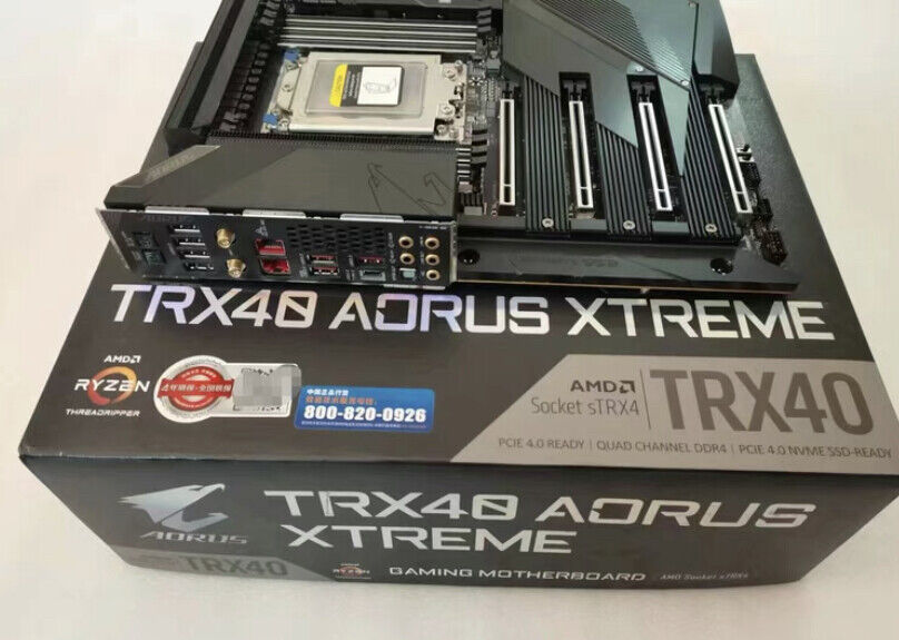 Gigabyte TRX40 Aorus xtreme Support AMD Ryzen Gigabyte TRX40 Aorus xtreme Support AMD Ryzen