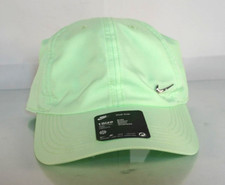 Nike Metal Chrome Swoosh Vapor Green Youth Golf Cap Hat Kids Girls Boys One Size
