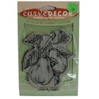 Rubber Stampede Stamps Curve Decor Stamping Art PEAR