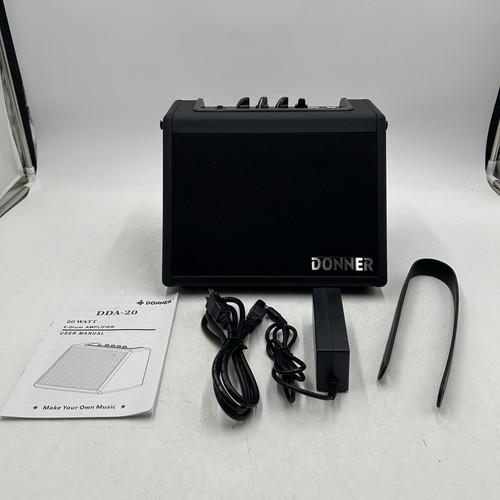 Donner DDA-20 Mini Electric Drum Amp Wireless Amplifier Keyboard Speaker 20W - Picture 2 of 8