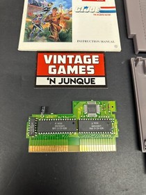 G.I. Joe: The Atlantis Factor (Nintendo NES) Authetnic w/ Manual