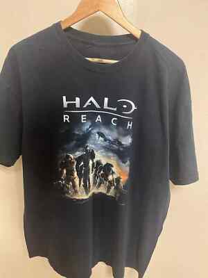Halo Reach Shirt Mens Black Microsoft Xbox 360 Game T-Shirt ALL COLOR S-5XL