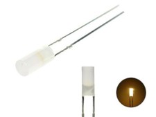 LED Zylinder 3mm diffus zylindrisch Flat Top LEDs 10 20 50 Stück und Set Auswahl