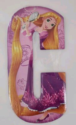 Disney Rapunzel from Tangled 10X5 Metal Letter  C 