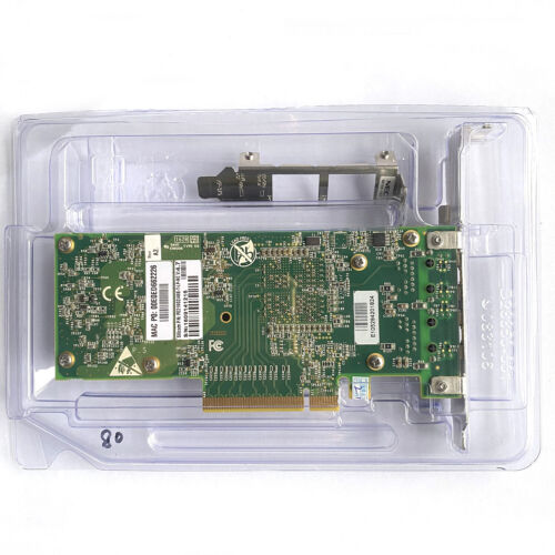 SILICOM PE210G2I40E-T-LP Dual Port 10G Ethernet Adapter PE210G2I40-T X540-T2 - Bild 2 von 4