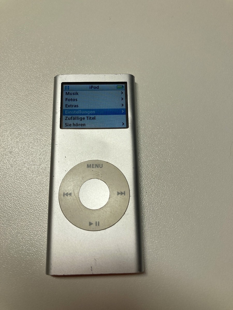Apple iPod nano 2. Generation 2g silber (2GB) A1199 #3 