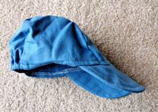 Cute Baby Boy Cotton Blue Base Ball Cap, Hat 3-6 Months Soft Peck