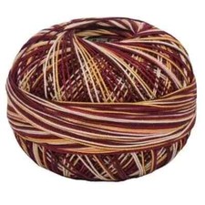Lizbeth Egyptian Cotton Crochet Thread Size 40 Color 169 Autumn Apple Pie