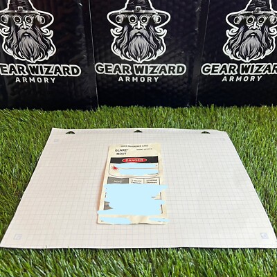 B.E. MEYERS GLARE MOUT QUICK REFERENCE CARD ***BLEMMISHED CONDITION***