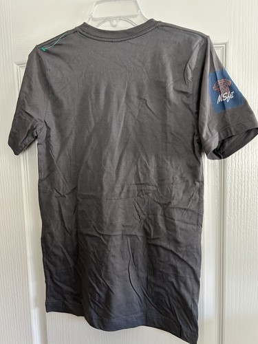 Petit t-shirt Happiness Is Homemade neuf MS Fit gris coton unisexe amusant - Photo 3/3