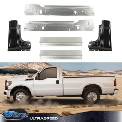Inner Rocker Panels & Cab Corner Fit For 99-16 Ford F250 F350 2 Door Regular Cab