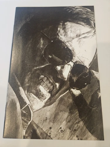 BLOOD-STAINED TEETH 1 NM 1:25 PATRICK REYNOLDS BLACK & WHITE VIRGIN VARIANT