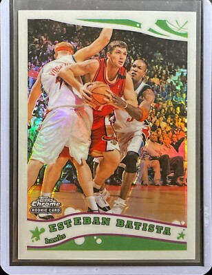 Esteban Batista - Refractor - 2005-06 Topps Chrome - Rookie - Numbered /999 #181