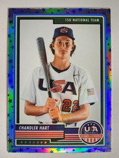 2023 Panini Stars & Stripes USA ⚾ CHANDLER HART Stars Prizm #28 Team USA