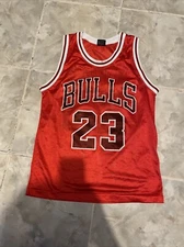 Chicago Bulls Michael Jordan Vintage 90s Apex One NBA Basketball Jersey Medium 