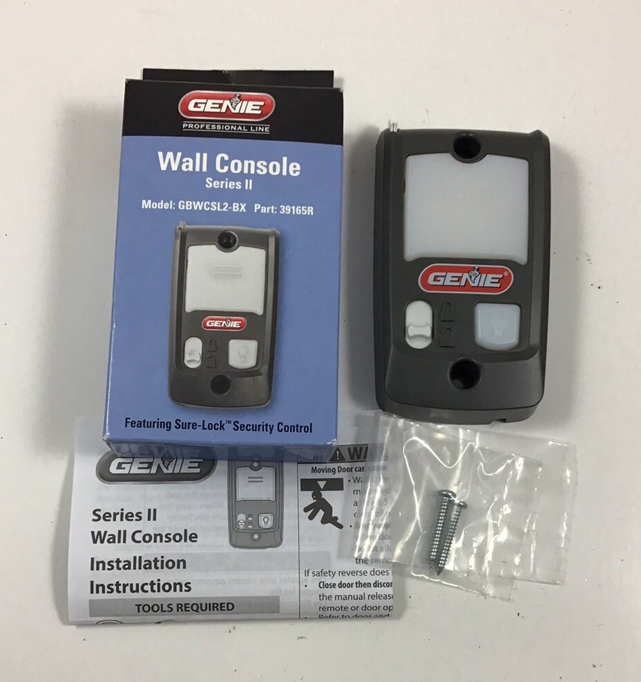 (2-Pack) Garage Door Opener Keypad & Wired Wall Console - Compatible With 39165R GBWCSL2-BX, 37351R GBWC2-BX Models - View #2
