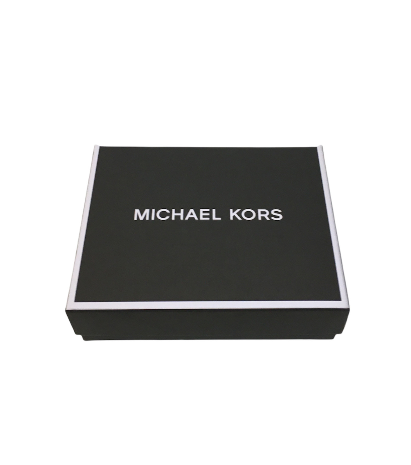 Rare Michael Kors Men’s Stephen Black Leather Billfold Wallet New In Box HTF image 2