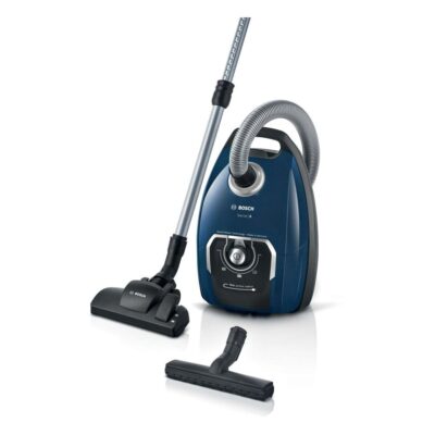 Bosch Serie 8 BGB75X494 Staubsauger mit Beutel blau 15m Aktionsradius