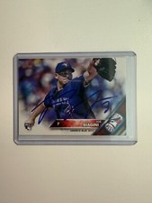 2016 Topps Update Rookie  #US292 Joe Biagini Blue Jays Auto Signed