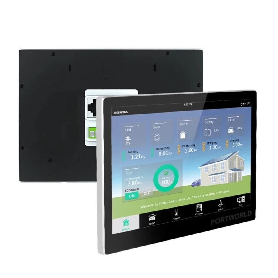 In Wall Mount Smart Home Tablet 10inch 500nit LCD 2GB+32GB Android Tablet - Image 2 of 4