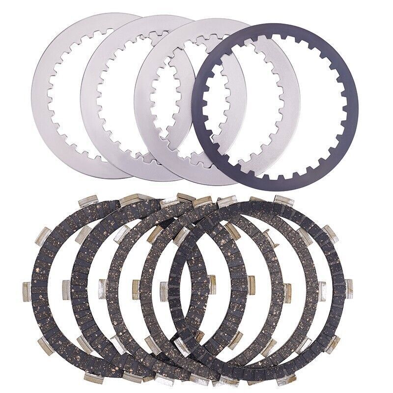 9Pcs Clutch Plates for Kawasaki Z400 Ninja 400 EX400 2018-2023 ZX