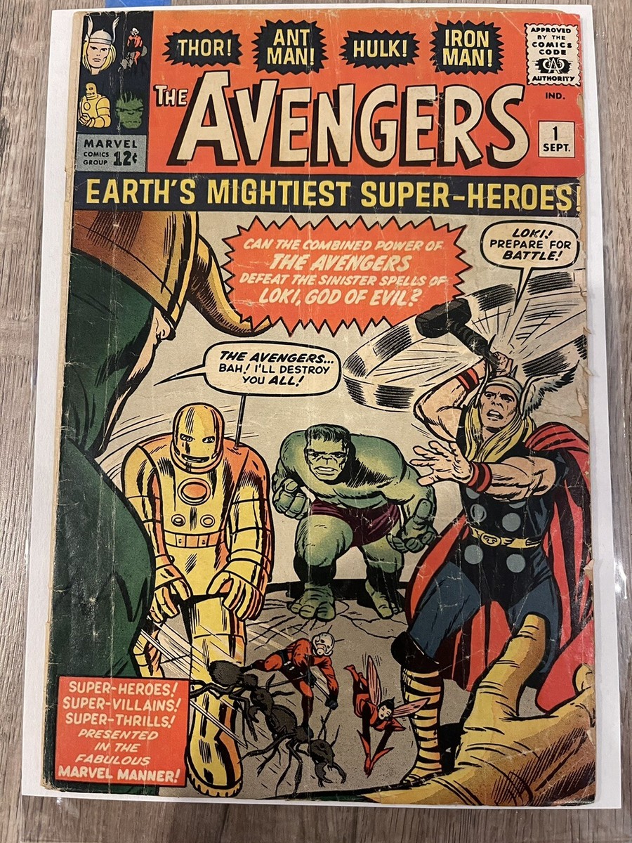Avengers 1 1963 1st Appearance of the Avengers! 🔥🔥 | eBay