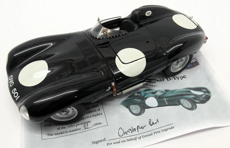 Autoart 1/18 Scale Diecast 73561 Jaguar D Type Short Nose Green Roundal Edition - Image 3 of 4