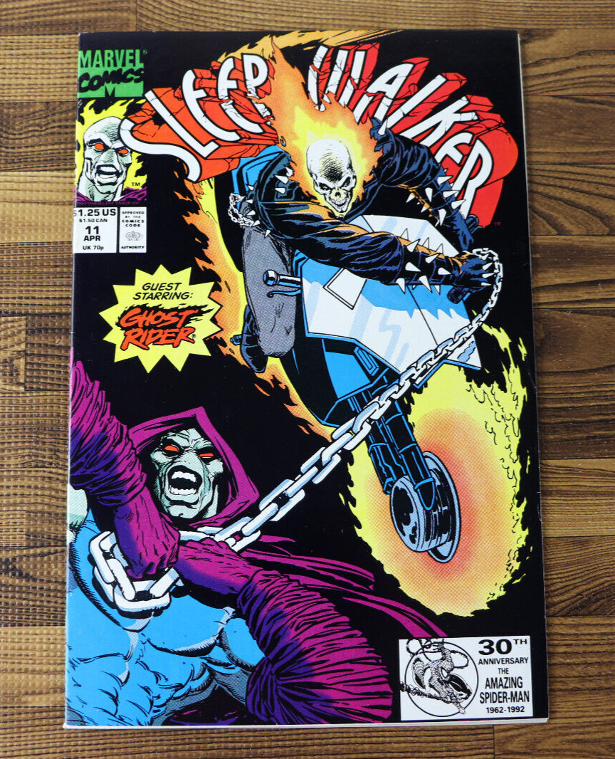 1992 Marvel Comics Sleep Walker GHOST RIDER #11 VF/VF+ | eBay